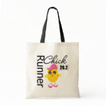 26.2 Miles Marathon Runner Chick Tote Bags