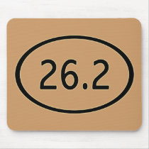 26.2 Miles Mousepad
