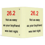 26.2 Not As Easy binders