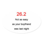 26.2 Not As Easy Sticker
