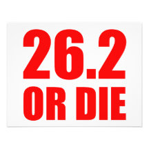 26.2 OR DIE CUSTOM INVITATION