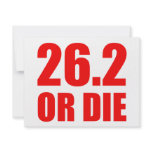 26.2 OR DIE invitations