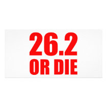 26.2 OR DIE PHOTO CARD