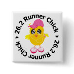 26.2 Runner Chick Pin
