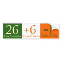 26+6=1 With Explanation bumper stickers by irishcountry 26+6=1 With Explanation bumper stickers