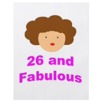 26 and Fabulous! Personalized Flyer