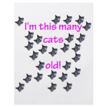 26 Cat Heads Old flyers