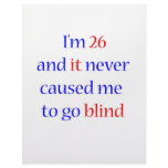 26 never gone blind custom letterhead
