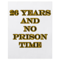 26 No prison time Flyer