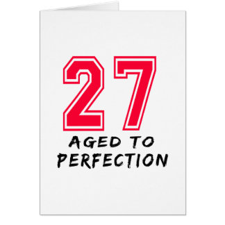27 Year Old Birthday Cards, 27 Year Old Birthday Card Templates ...