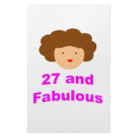 27 and Fabulous! Stationery