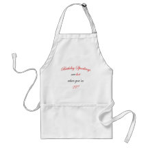 27 Birthday Spanking Apron