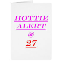 27 Hottie Alert Cards