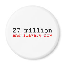 27 million end slavery now magnets by endslaverynow 27 million end slavery now magnets