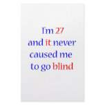 27 never gone blind stationery paper
