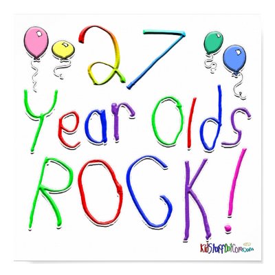 27 Year Olds Rock ! Posters by BirthdaysRock