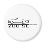 280SL BLK REFRIGERATOR MAGNETS