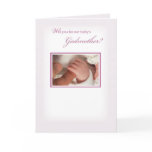 2818 Girl Godmother Invitation cards