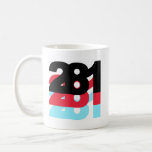 281 Area Code mugs