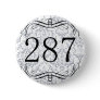 287 Area Code Pinback Buttons