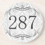 287 Area Code Beverage Coaster