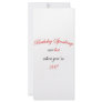 28 Birthday Spanking Rack Card Design
