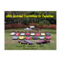 28th Annual Corvettes In Paradise posters by 8t8vette 28th Annual Corvettes In Paradise posters