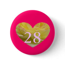 28th Birthday buttons