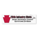 28th Infantry Division Bumper Sticker 28th Infantry Division Bumper Sticker