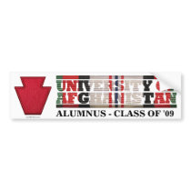 28th Infantry Division U of Afghanistan Sticker Bumper Stickers