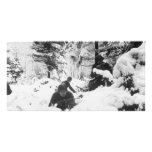290th American Regiment in the Battle of the Bulge Personalized Photo Card