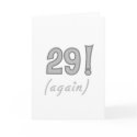 29 Again cards