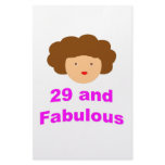 29 and Fabulous! Stationery