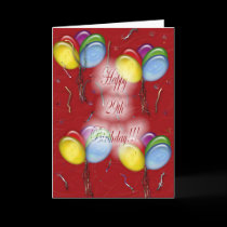 29 Birthday Card