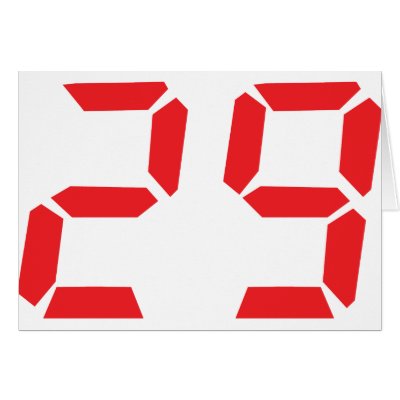 number twenty nine