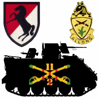 2/11th ACR M113 ACAV Golf Shirt zazzle_shirt