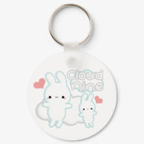 2 1/4" Cloud Nine (Heaven) Key Chain keychains