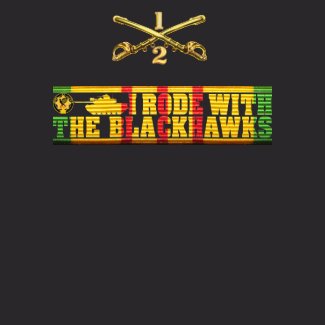 2/1st Cav I Rode With the Blackhawks M48A3 Shirt zazzle_shirt