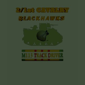 2/1st Cavalry M113 Driver Front & Back Shirt shirt