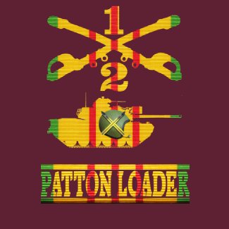 2/1st Cavalry M48A3 Patton Loader Shirt zazzle_shirt