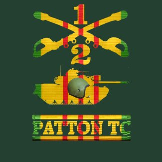 2/1st Cavalry M48A3 Patton TC Shirt shirt
