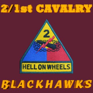 2/1st Cavalry VSR M48A3 Patton Shirt shirt