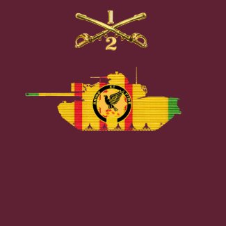 2/1st Cavalry VSR M48A3 Patton Shirt shirt