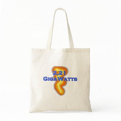 2.21 GigaWatts Canvas Bag by dd_ljsf