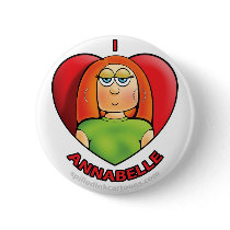 2.25" I Heart Annabelle Button