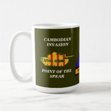 2/34th Armor Cambodian Invasion VSR Tank Mug