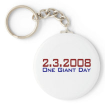 2-3-2008 One Giant Day Keychain