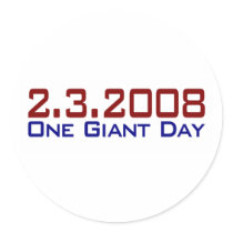 2-3-2008 One Giant Day stickers
