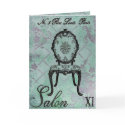 $2.45 Salon Greeting Card Template card