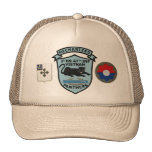 2/47th Infantry New Panthers Patch Cap Mesh Hats